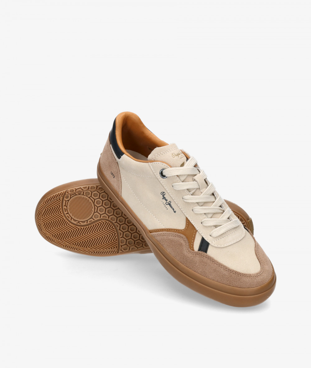 Deportivos Pepe Jeans  TRAVIS RETRO M en beige