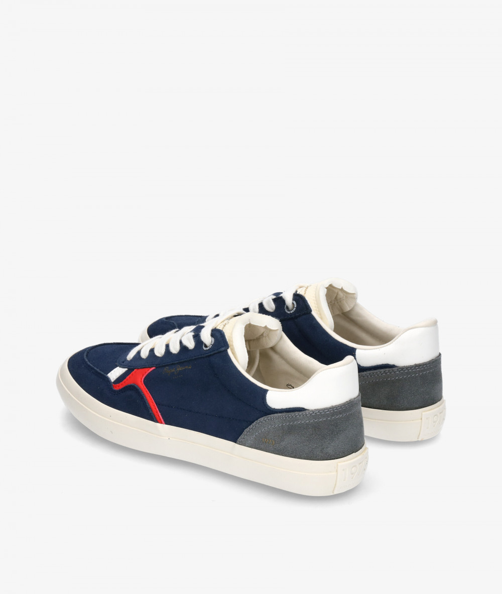 Deportivos Pepe Jeans  TRAVIS CITY M en azul marino