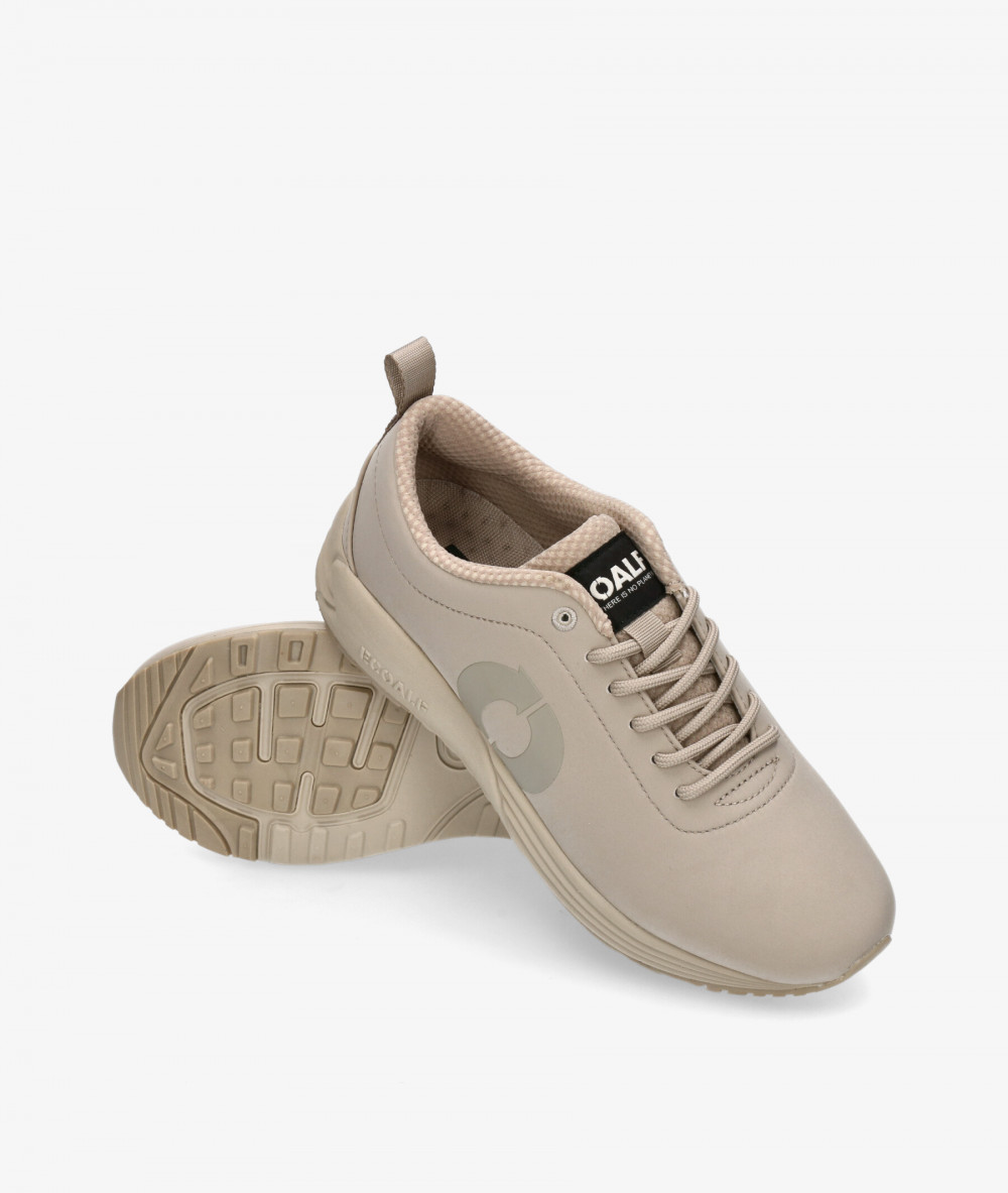 Deportivos Ecoalf  CHICAGOALF SNEAKER WOMAN en beige Deportivos Ecoalf  CHICAGOALF SNEAKER WOMAN en beige