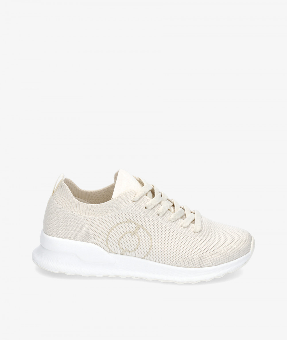 Deportivos Ecoalf  CONDEALF KNIT SNEAKER WOMAN en hueso Deportivos Ecoalf  CONDEALF KNIT SNEAKER WOMAN en hueso