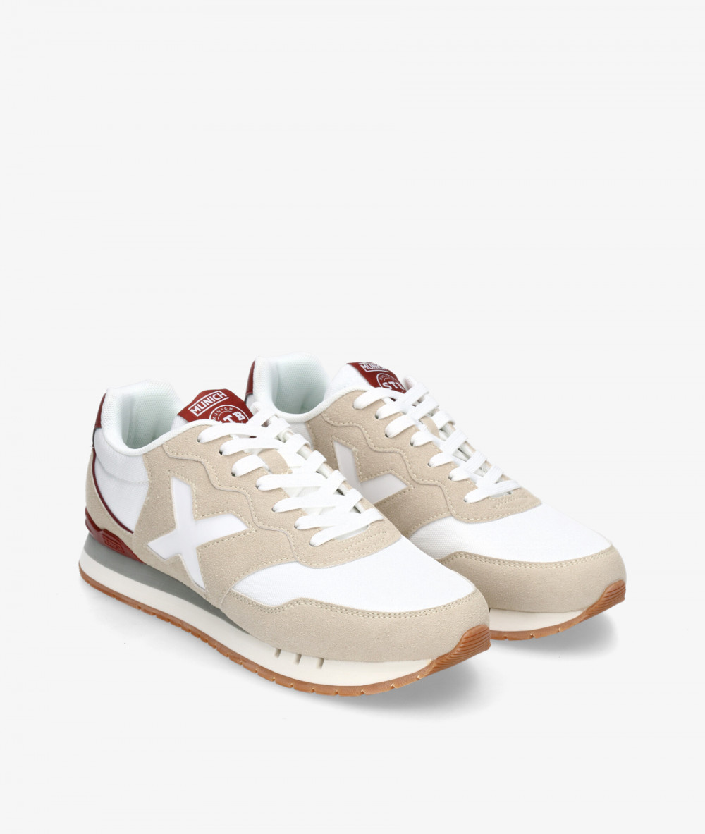 Deportivos MUNICH  DASH SPORT en blanco