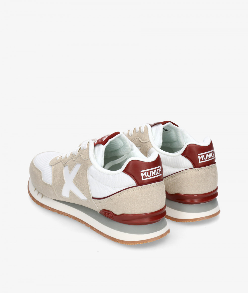 Deportivos MUNICH  DASH SPORT en blanco