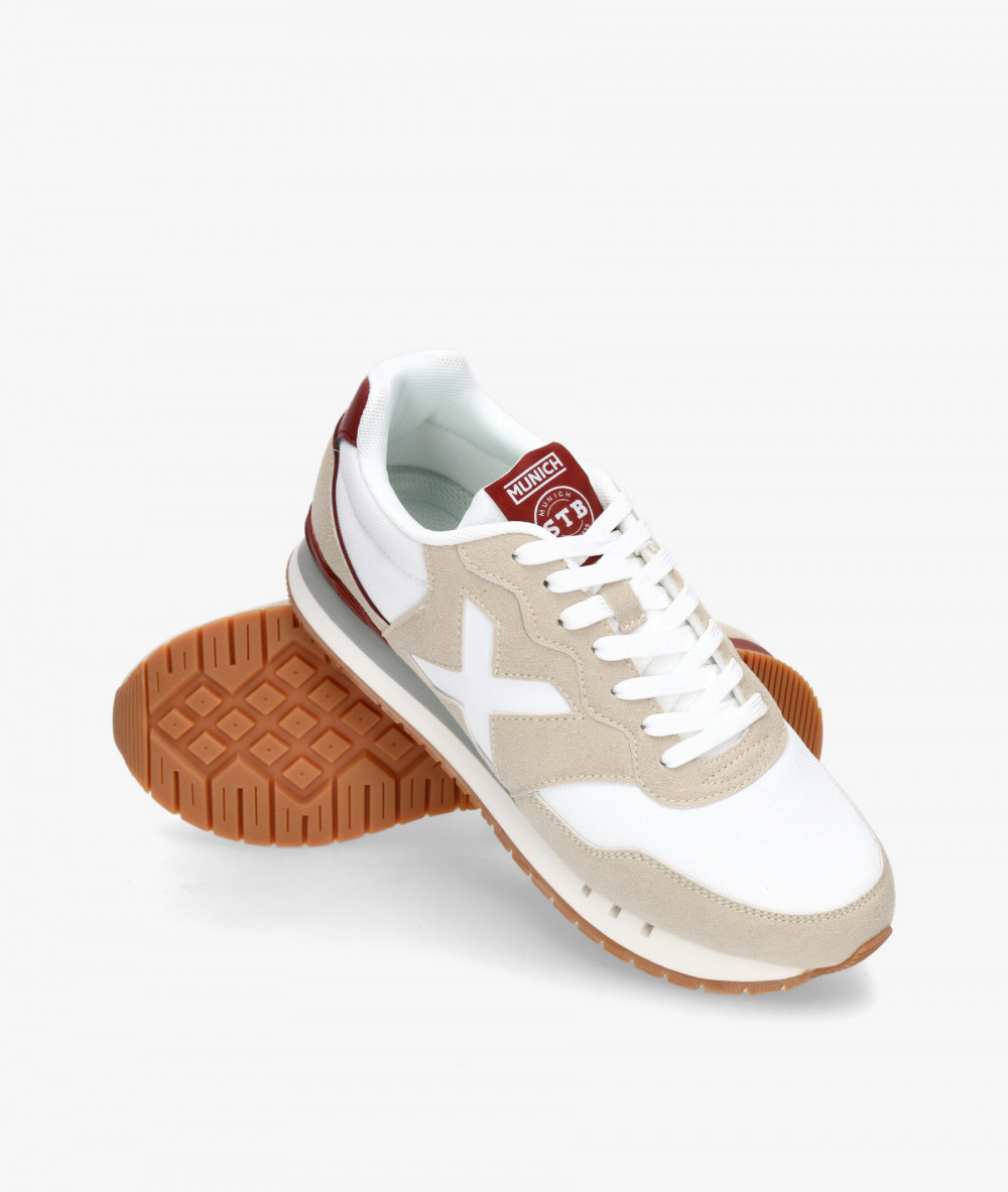 Deportivos MUNICH  DASH SPORT en blanco