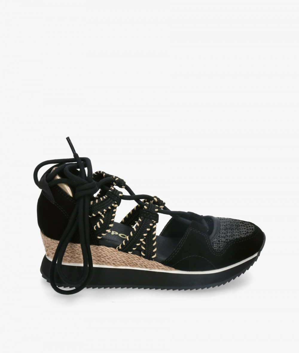 Gioseppo Sneakers  GRISWOLD in black split suede Gioseppo Sneakers  GRISWOLD in black split suede
