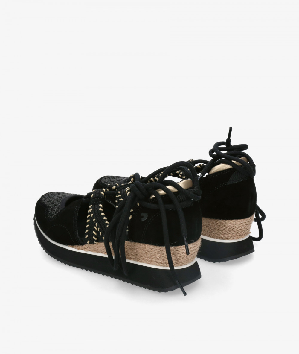 Gioseppo Sneakers  GRISWOLD in black split suede Gioseppo Sneakers  GRISWOLD in black split suede
