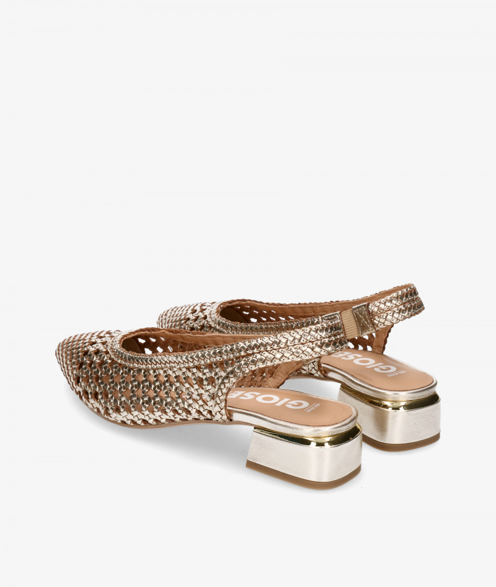 Gioseppo Dress low heel shoes PISKOVE in gold Gioseppo Dress low heel shoes PISKOVE in gold