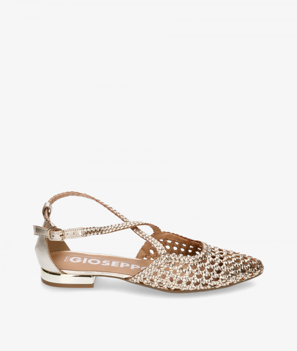 Gioseppo Dress low heel shoes LESKOVIC in gold Gioseppo Dress low heel shoes LESKOVIC in gold