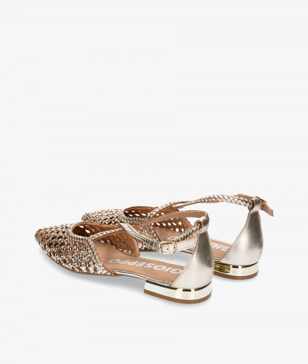 Gioseppo Dress low heel shoes LESKOVIC in gold Gioseppo Dress low heel shoes LESKOVIC in gold