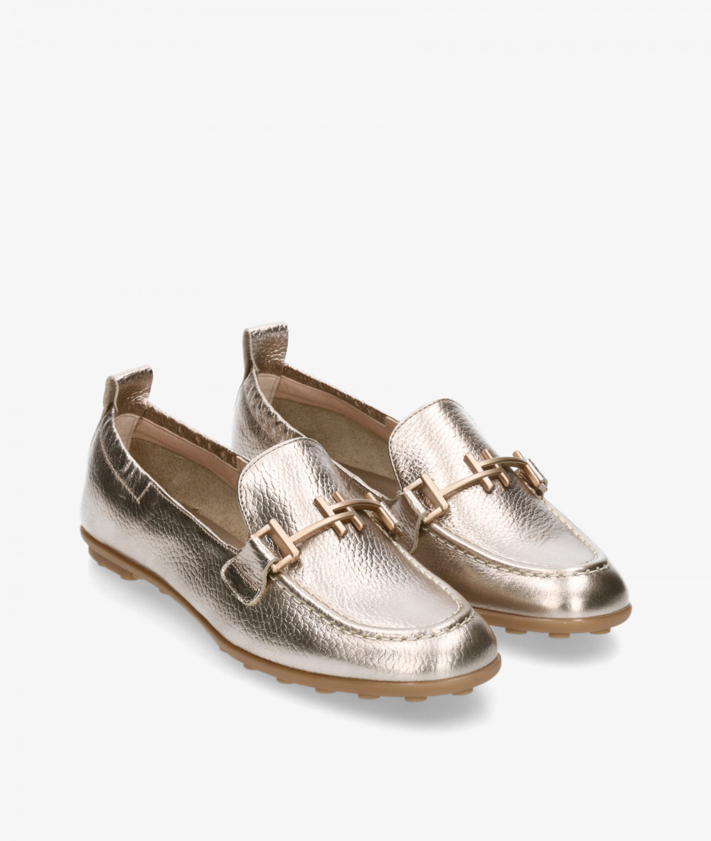 Zapatos planos Hispanitas HV254027 en platino Zapatos planos Hispanitas HV254027 en platino