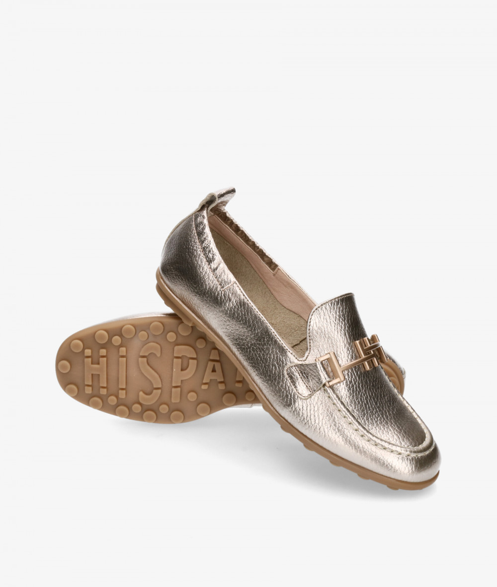 Zapatos planos Hispanitas HV254027 en platino Zapatos planos Hispanitas HV254027 en platino