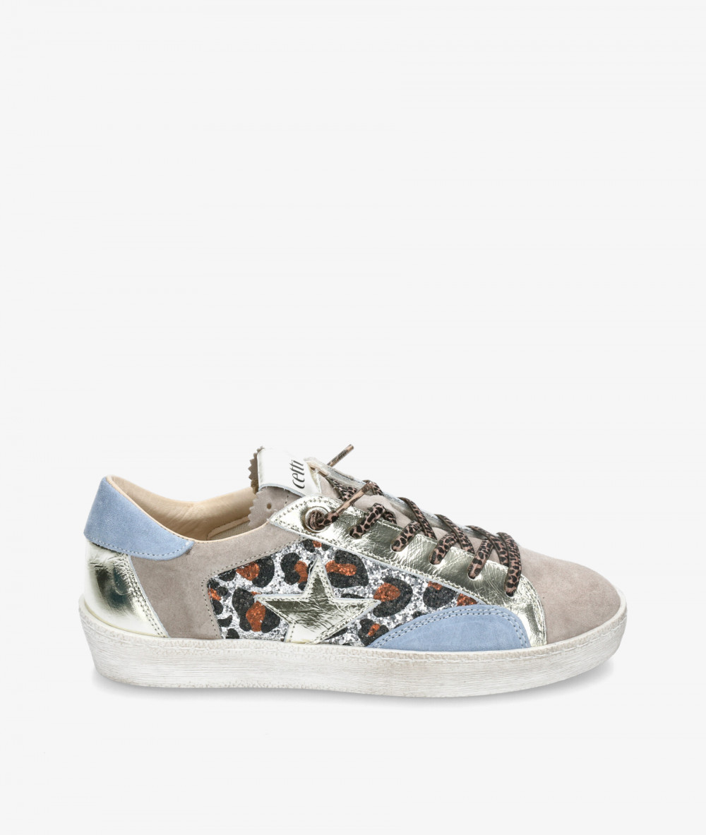 Deportivos Cetti  C-1342 SRA  en leopardo  Deportivos Cetti  C-1342 SRA  en leopardo