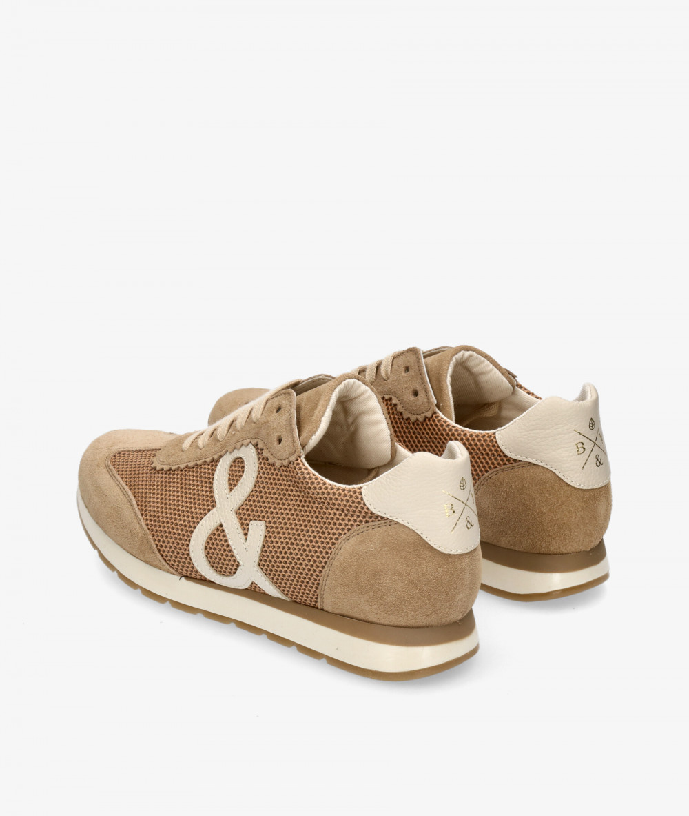 Deportivos bloom&you  VERA en serraje camel Deportivos bloom&you  VERA en serraje camel