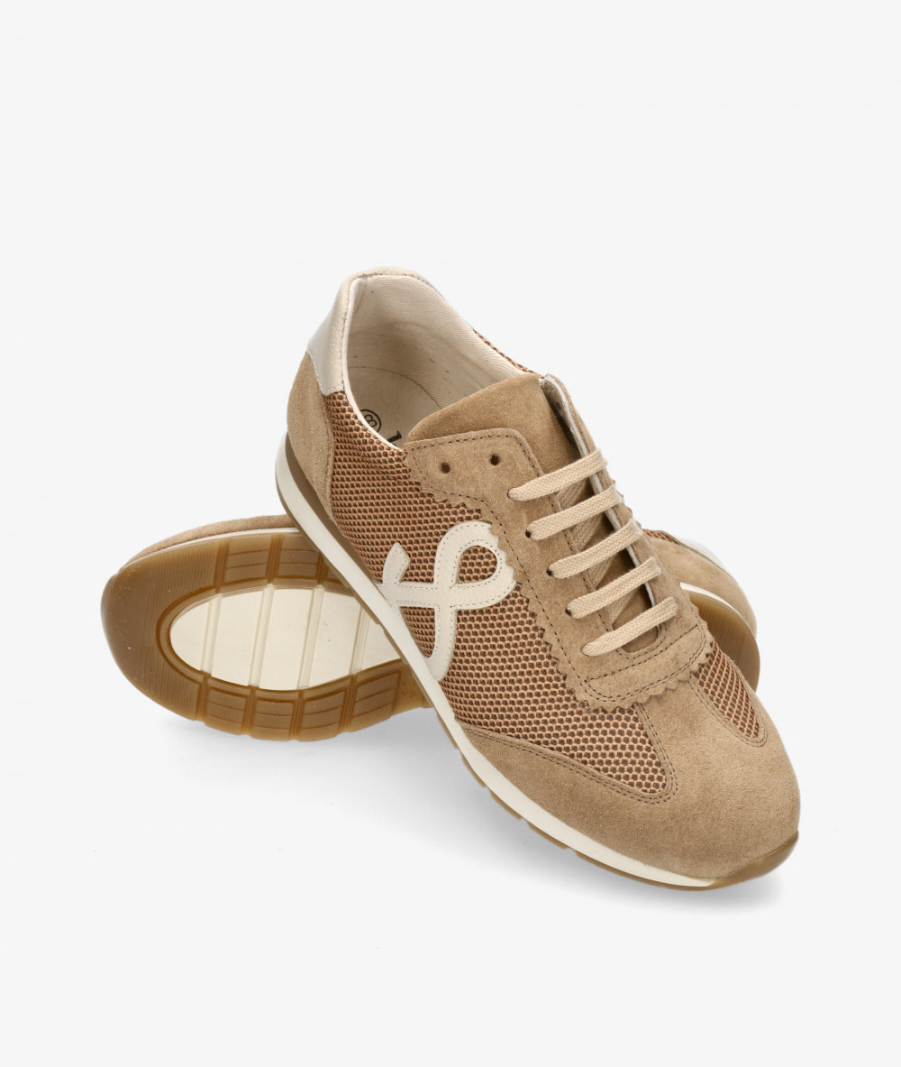 Deportivos bloom&you  VERA en serraje camel Deportivos bloom&you  VERA en serraje camel