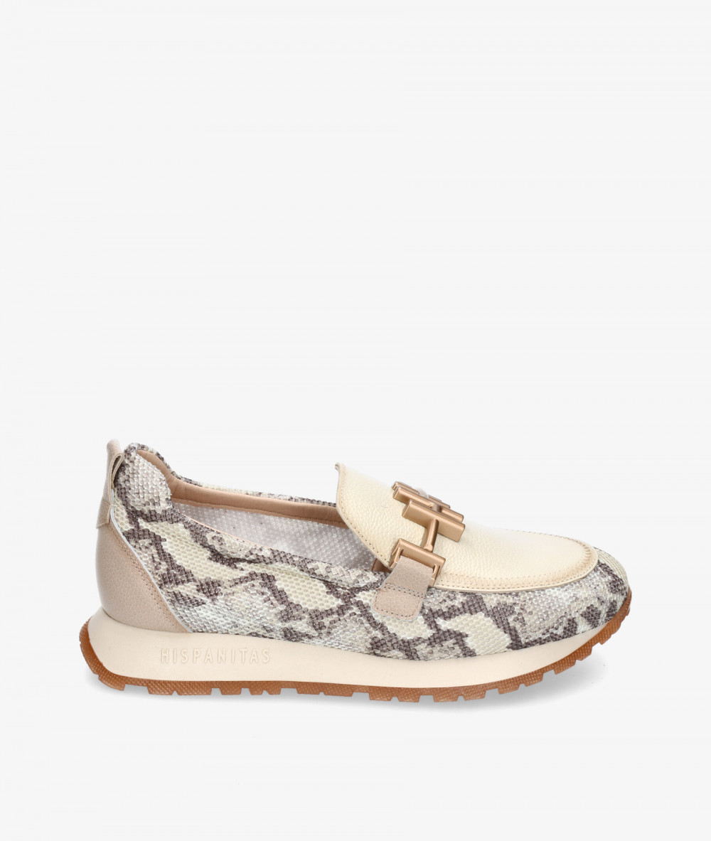 Mocasines Hispanitas PHV253919 en hueso Mocasines Hispanitas PHV253919 en hueso