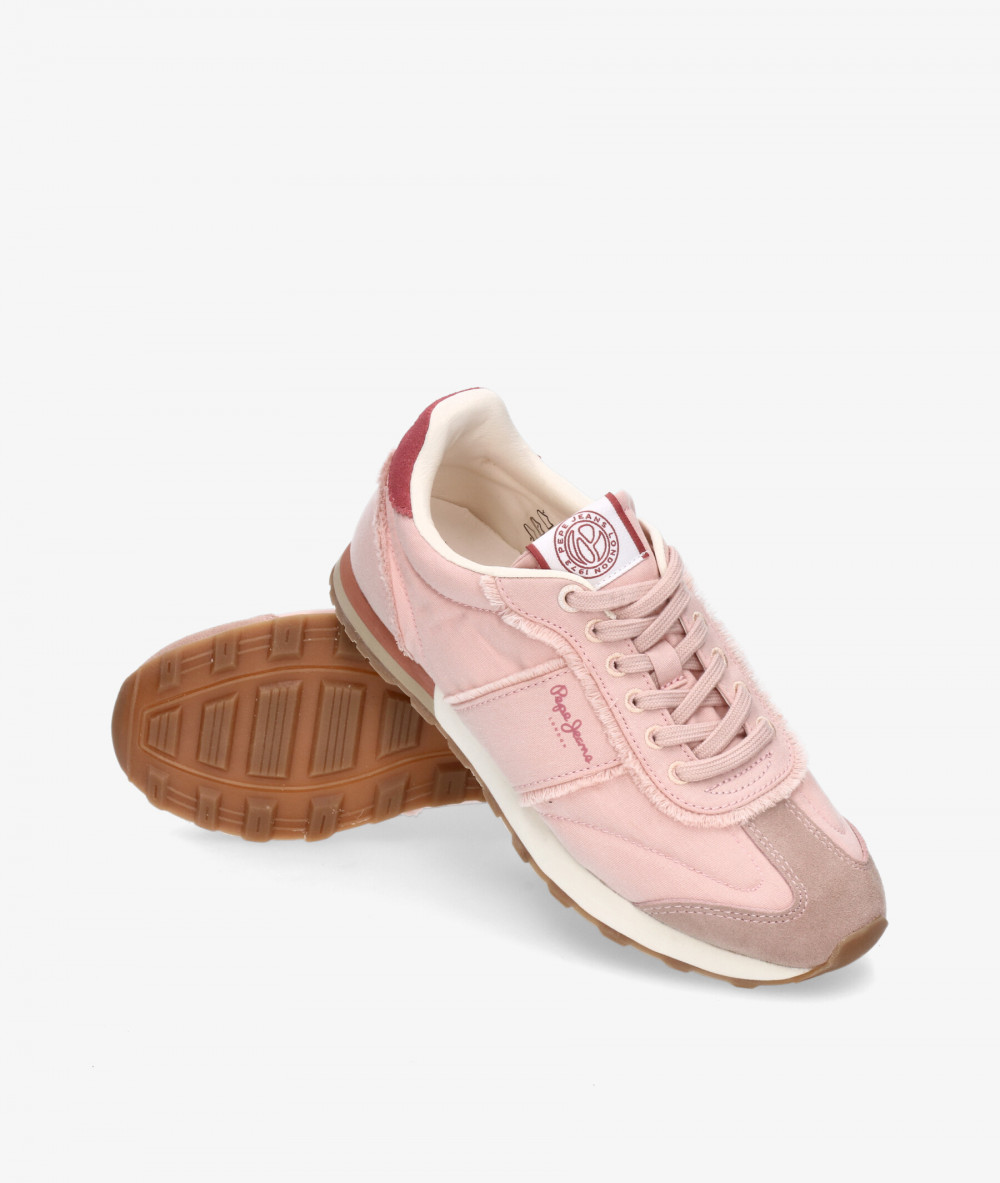 Deportivos Pepe Jeans  ONCE TWILL en nude Deportivos Pepe Jeans  ONCE TWILL en nude