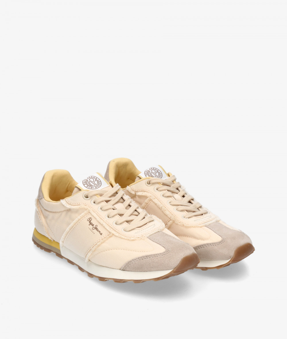 Deportivos Pepe Jeans  ONCE TWILL en beige Deportivos Pepe Jeans  ONCE TWILL en beige