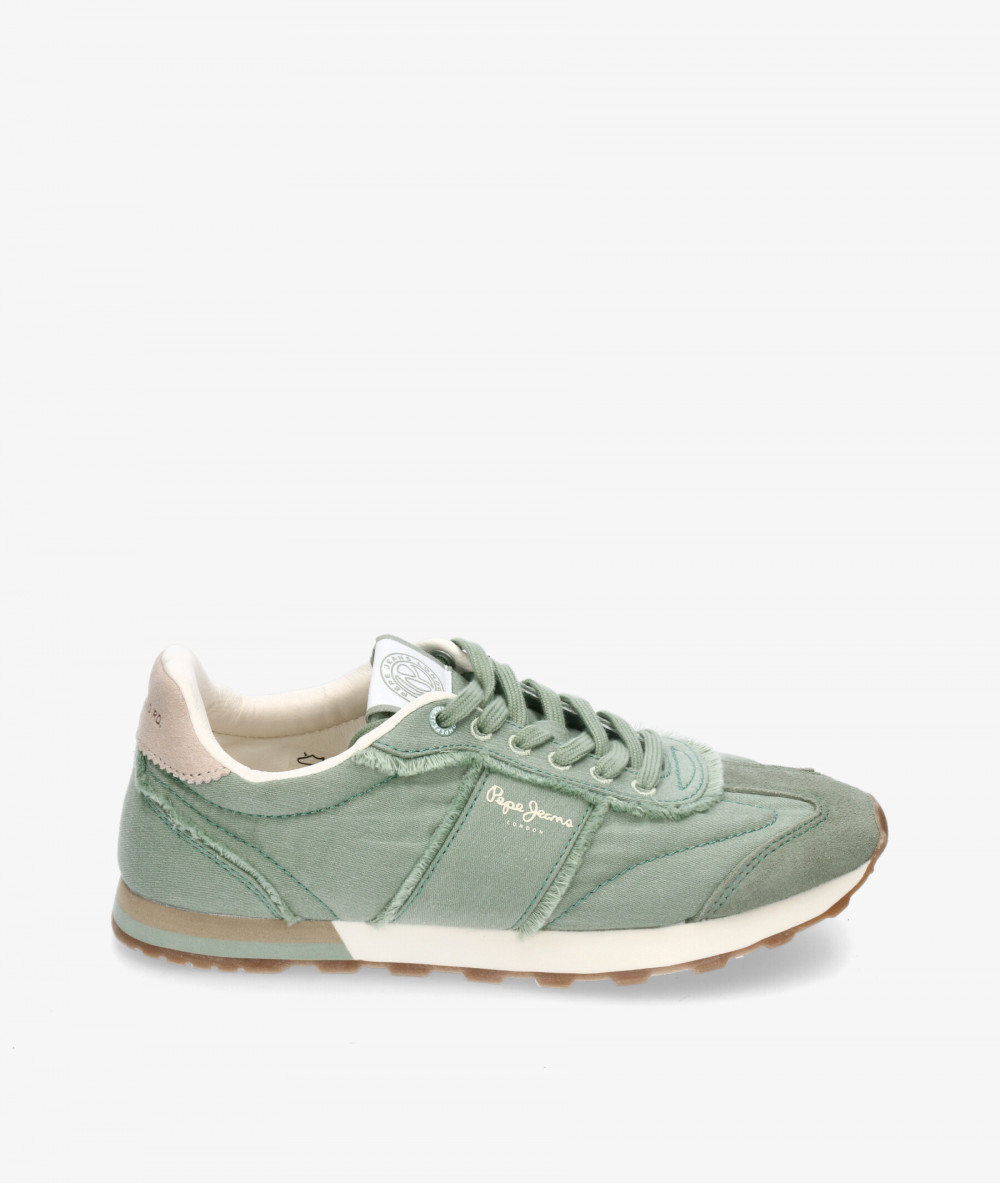 Deportivos Pepe Jeans  ONCE TWILL en verde Deportivos Pepe Jeans  ONCE TWILL en verde