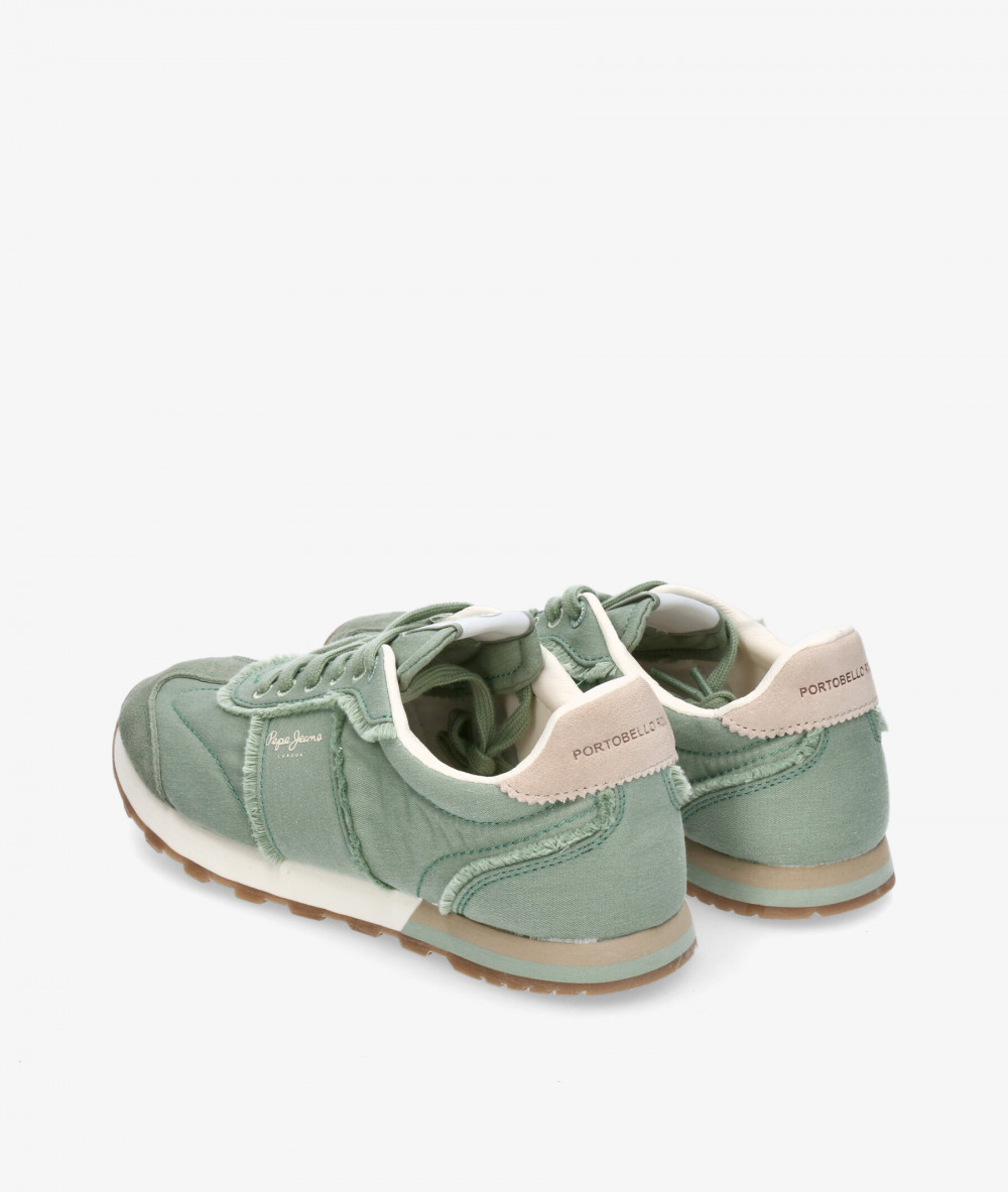 Deportivos Pepe Jeans  ONCE TWILL en verde Deportivos Pepe Jeans  ONCE TWILL en verde