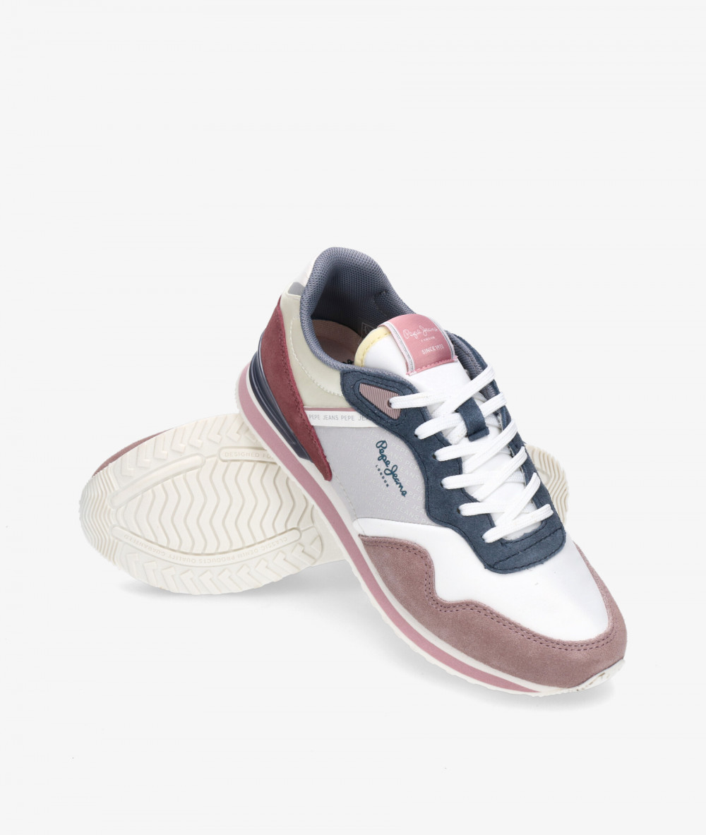Deportivos Pepe Jeans  LONDON PRINT W en nude Deportivos Pepe Jeans  LONDON PRINT W en nude
