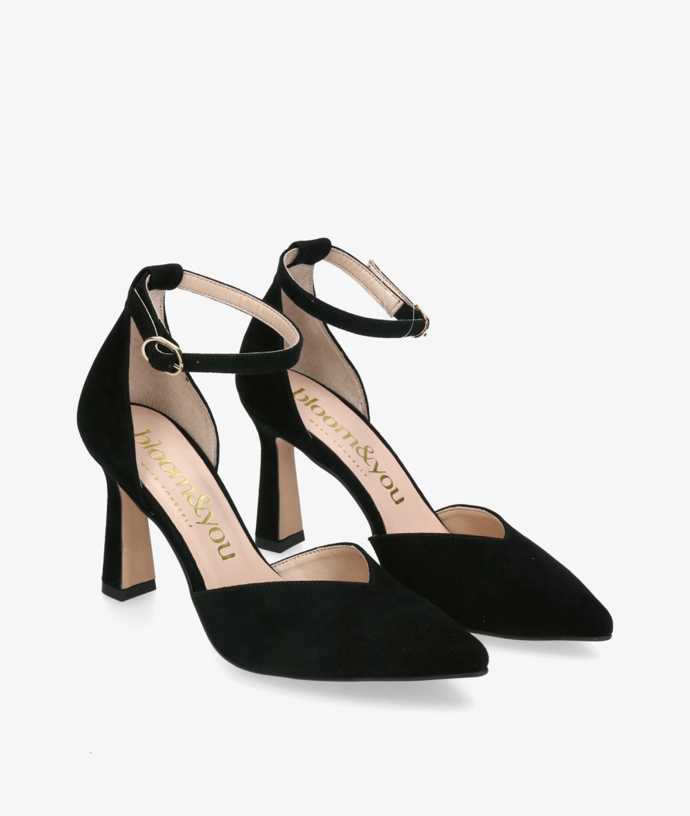 Zapatos de vestir bloom&you GLORY en ante negro Zapatos de vestir bloom&you GLORY en ante negro
