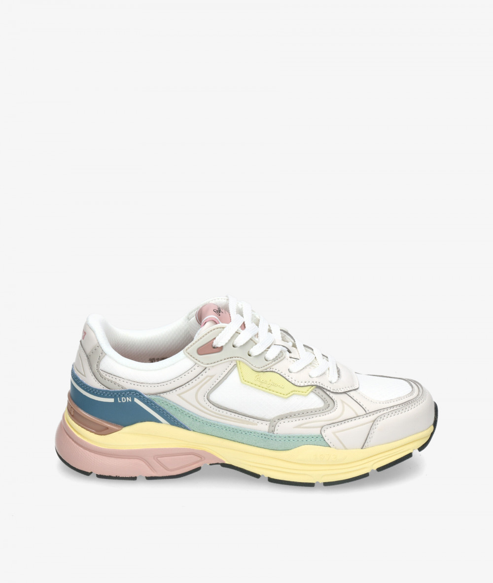 Deportivos Pepe Jeans  DAVE TEXTURE W en blanco Deportivos Pepe Jeans  DAVE TEXTURE W en blanco