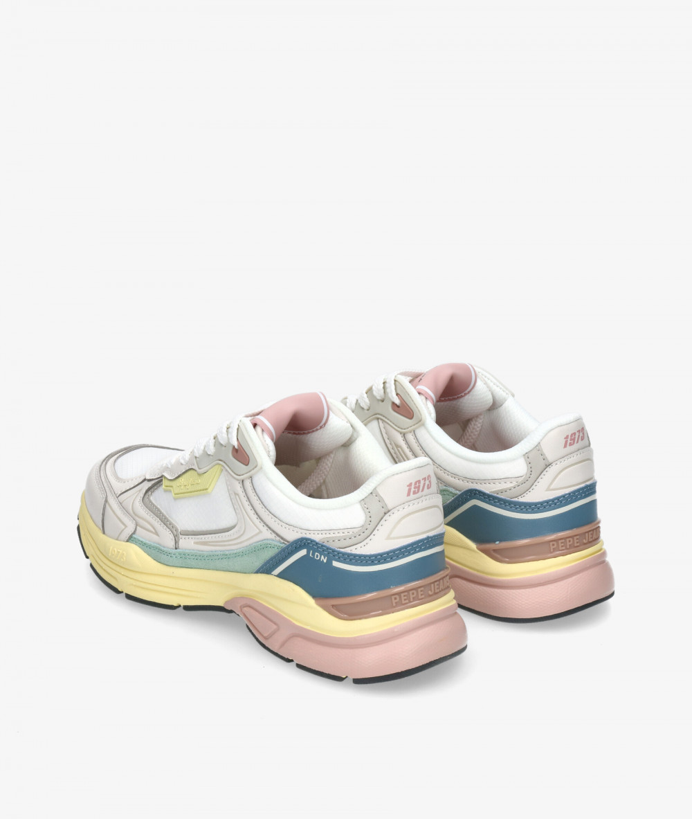 Deportivos Pepe Jeans  DAVE TEXTURE W en blanco Deportivos Pepe Jeans  DAVE TEXTURE W en blanco