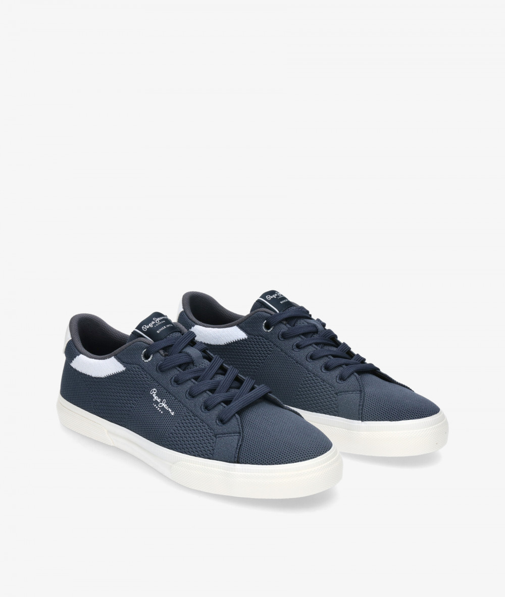 Pepe Jeans Sneakers  KENTON KNIT M in navy blue