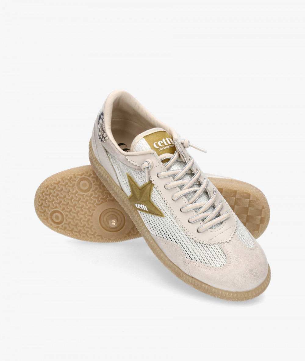 Deportivos Cetti  C-1385 SRA  en beige Deportivos Cetti  C-1385 SRA  en beige