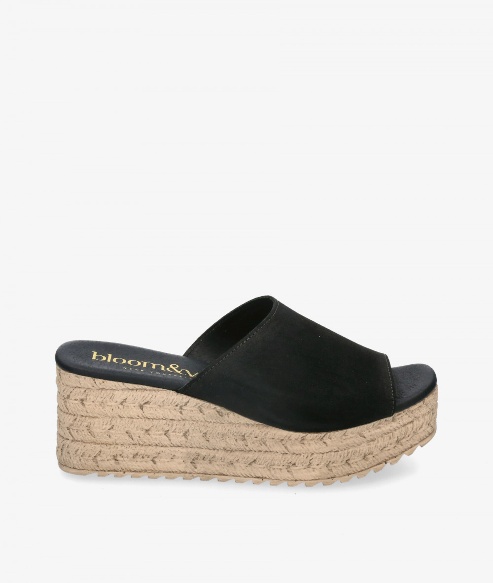 Sandalias bloom&you  LISA en serraje negro Sandalias bloom&you  LISA en serraje negro