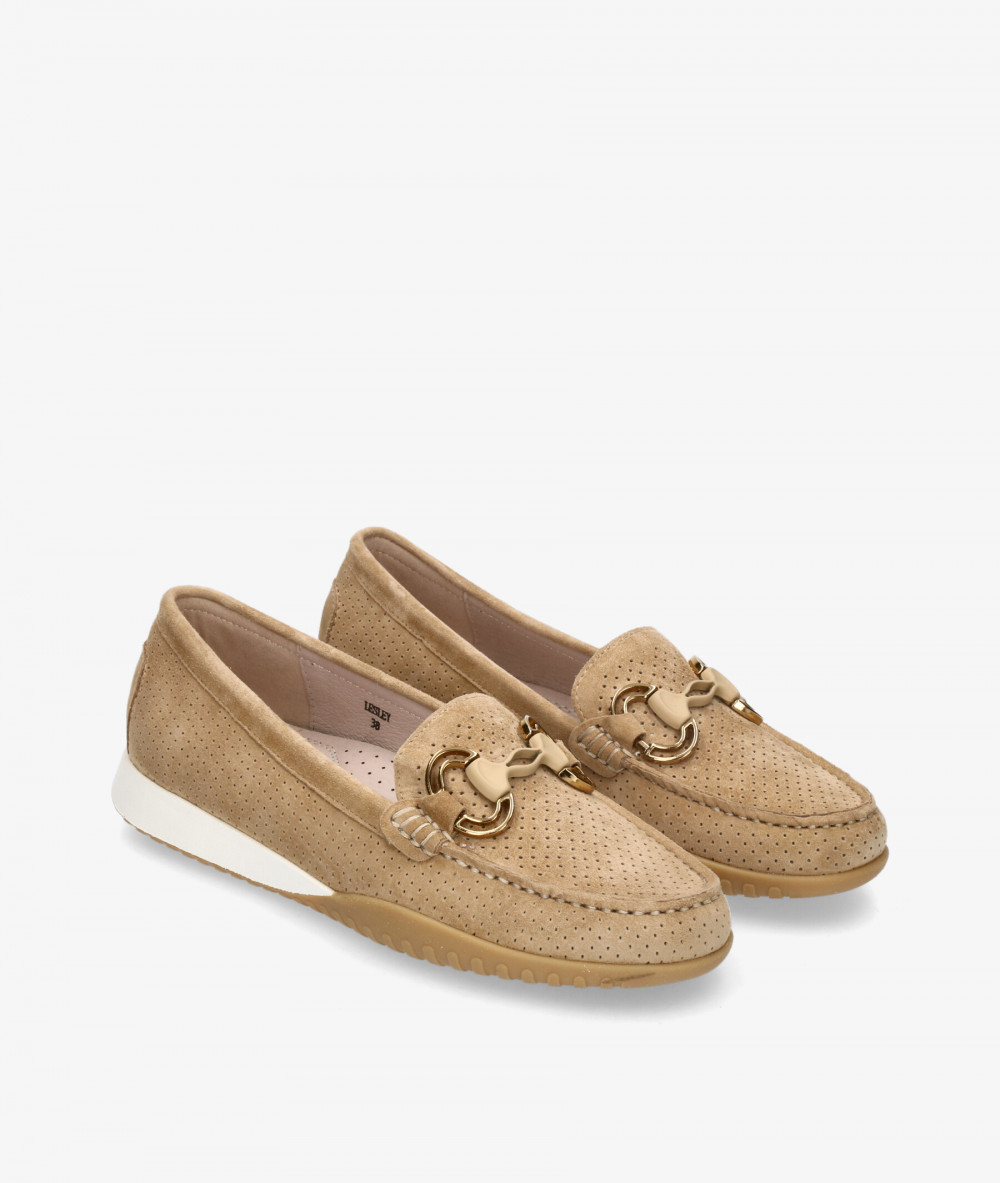 Mocasines Stephen Allen 31736-645  LESLEY en ante camel  Mocasines Stephen Allen 31736-645  LESLEY en ante camel