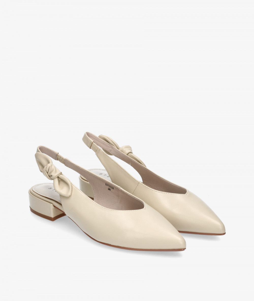 Stephen Allen Dress low heel shoes K19123-C28  ESTIGIA in off-white Stephen Allen Dress low heel shoes K19123-C28  ESTIGIA in off-white