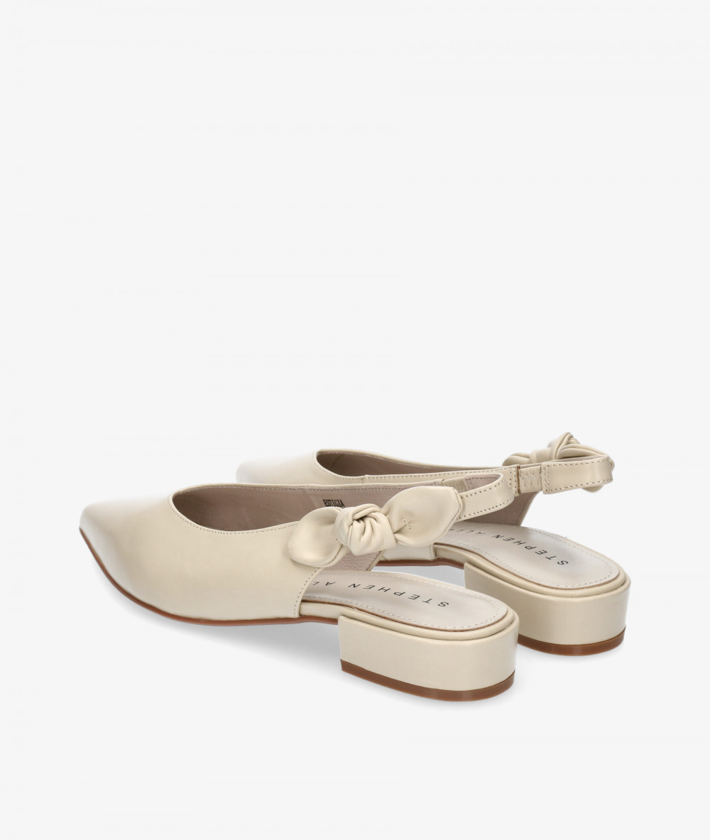 Stephen Allen Dress low heel shoes K19123-C28  ESTIGIA in off-white Stephen Allen Dress low heel shoes K19123-C28  ESTIGIA in off-white