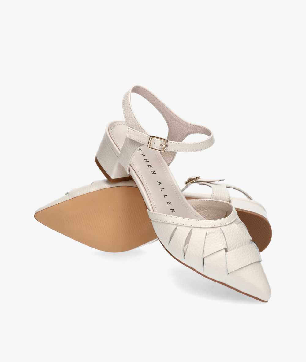 Zapatos de vestir Stephen Allen K1943-C21 HEBE en hueso