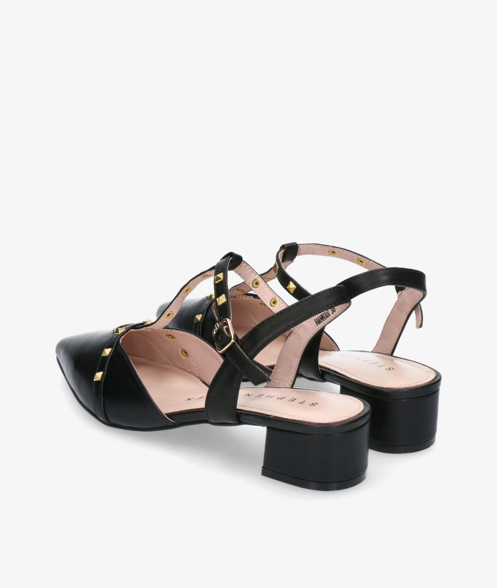 Stephen Allen Dress medium heel shoes K1943-C16A  HANNAN in black Stephen Allen Dress medium heel shoes K1943-C16A  HANNAN in black