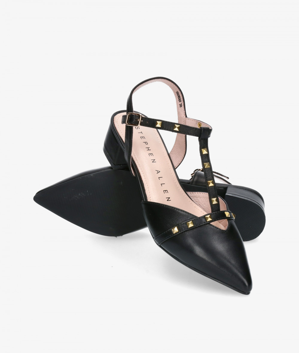 Stephen Allen Dress medium heel shoes K1943-C16A  HANNAN in black Stephen Allen Dress medium heel shoes K1943-C16A  HANNAN in black