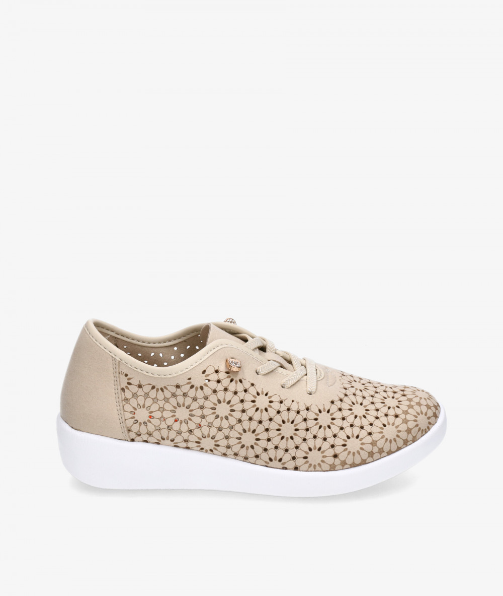 Deportivos DOCTOR CUTILLAS  38472 en beige Deportivos DOCTOR CUTILLAS  38472 en beige