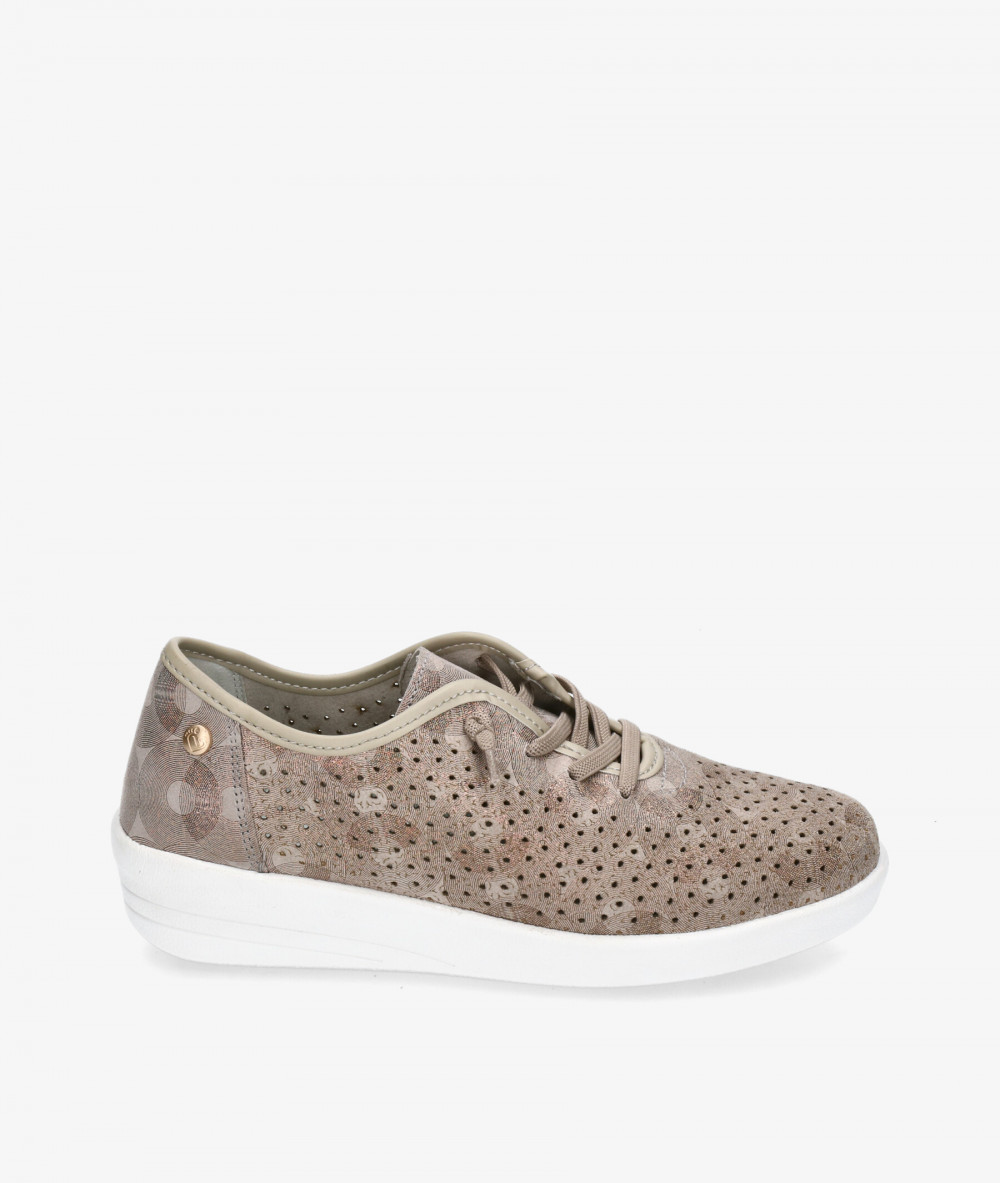 Zapatos confort Amarpies 26383 en topo Zapatos confort Amarpies 26383 en topo