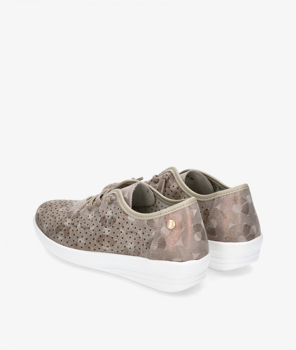 Zapatos confort Amarpies 26383 en topo Zapatos confort Amarpies 26383 en topo