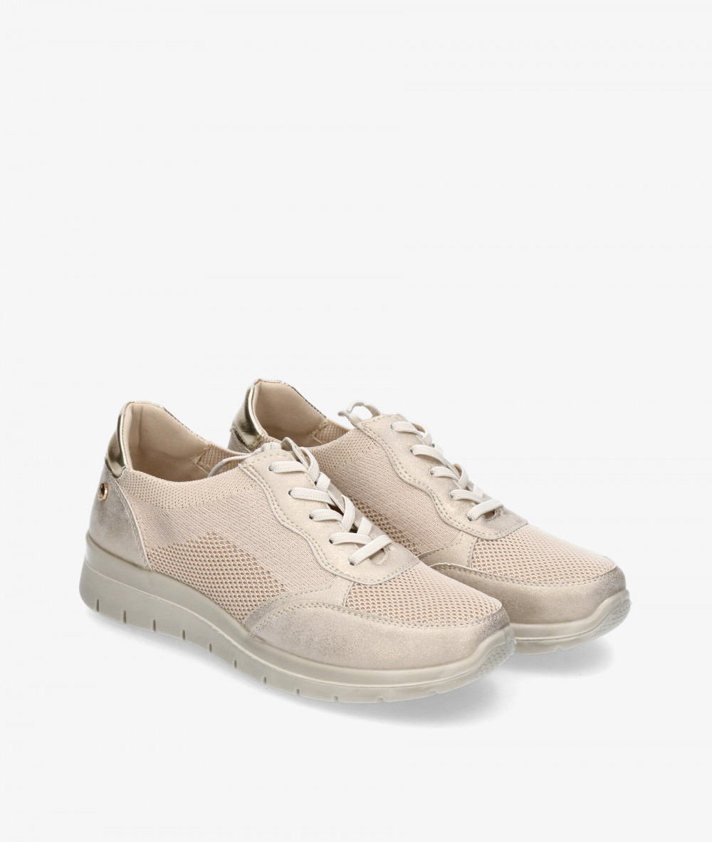 Deportivos Amarpies  26335 en beige Deportivos Amarpies  26335 en beige