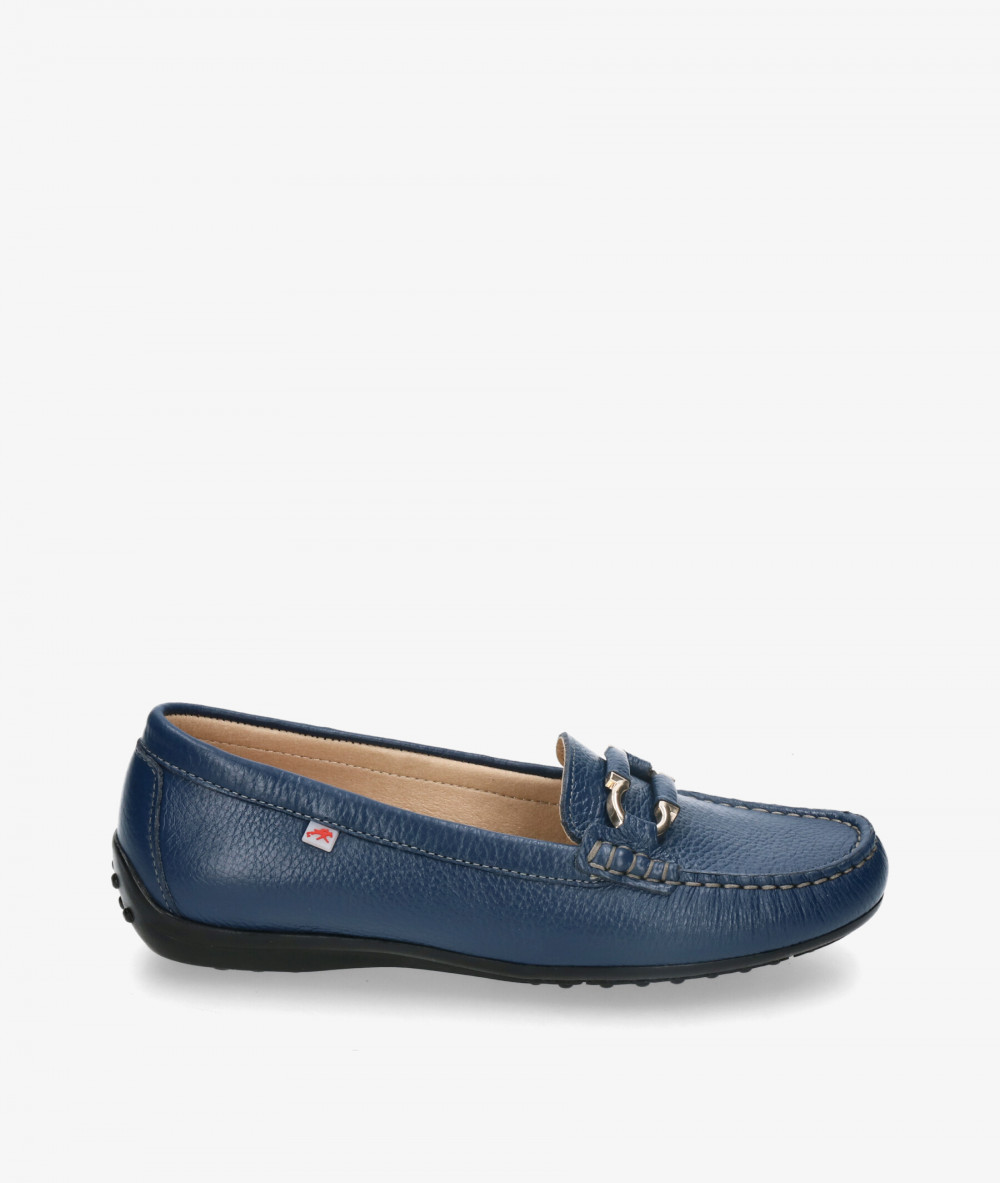 Mocasines Fluchos F2156 en azul marino Mocasines Fluchos F2156 en azul marino