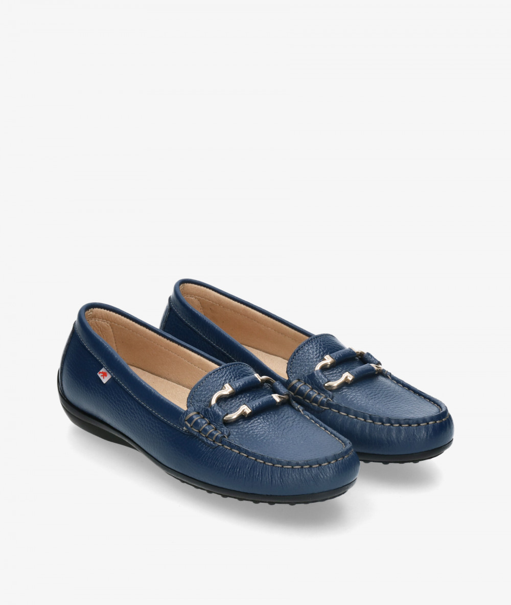 Mocasines Fluchos F2156 en azul marino Mocasines Fluchos F2156 en azul marino