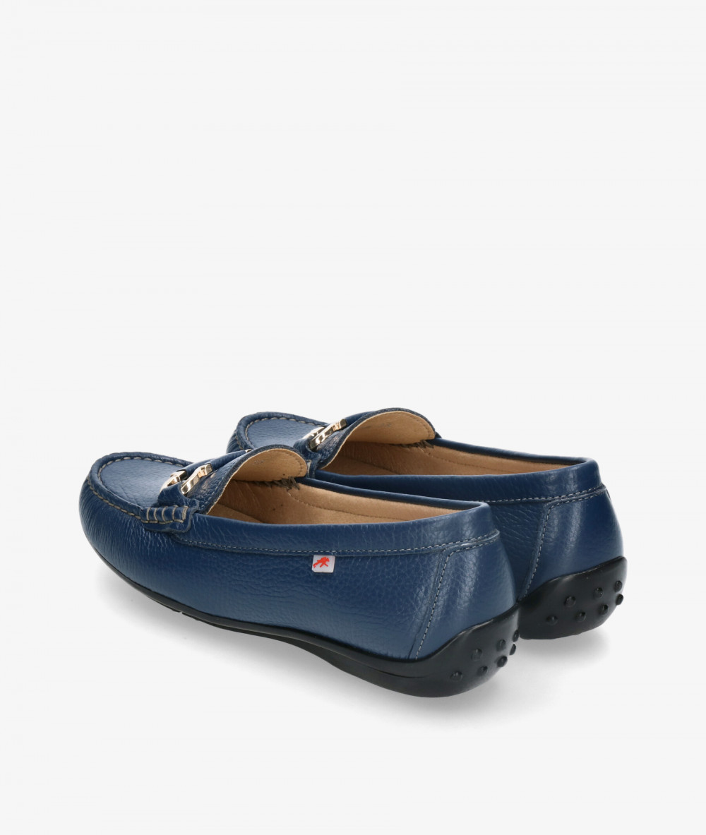 Mocasines Fluchos F2156 en azul marino Mocasines Fluchos F2156 en azul marino