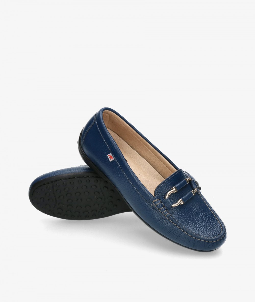 Mocasines Fluchos F2156 en azul marino Mocasines Fluchos F2156 en azul marino
