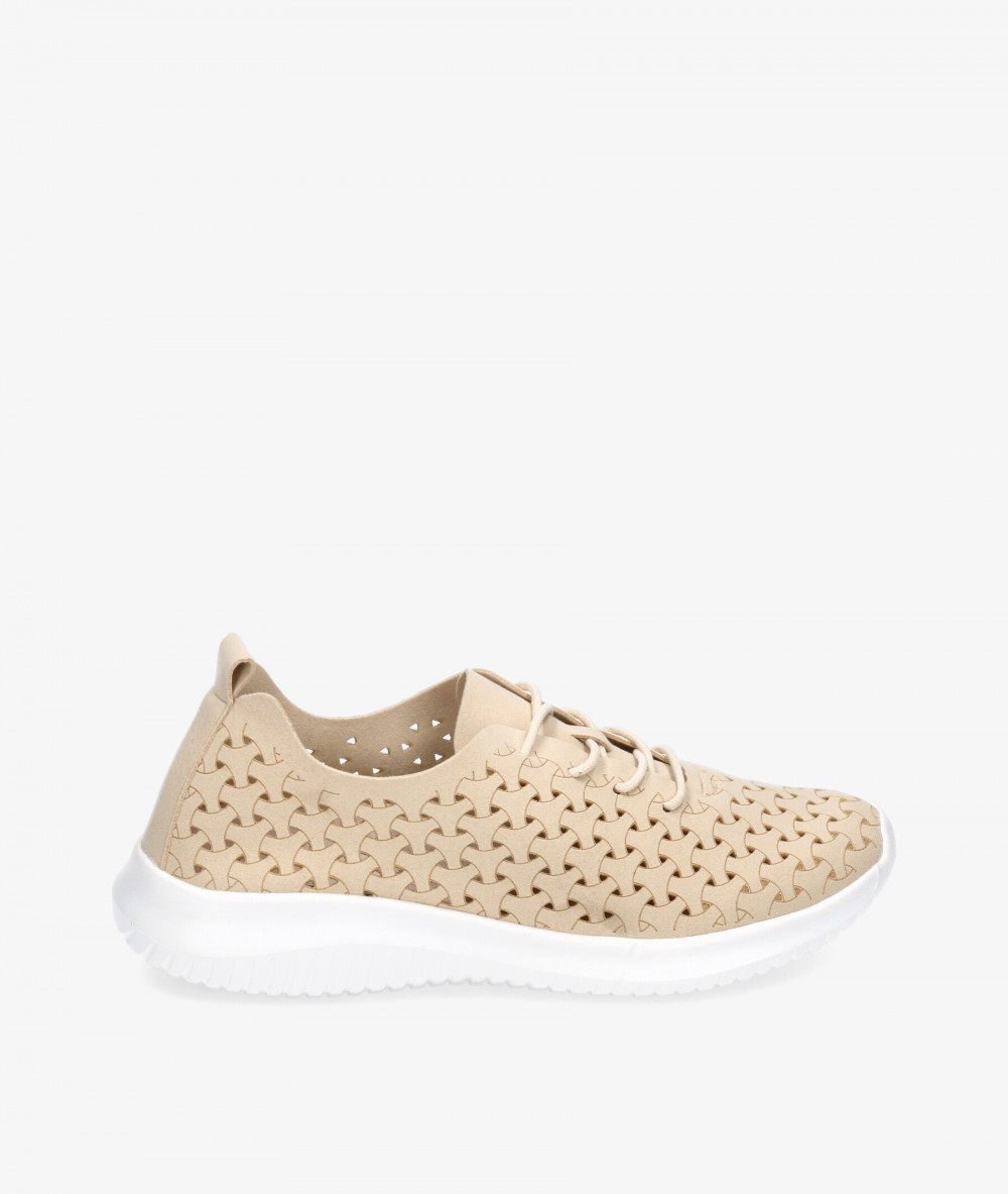 Deportivos EOLIGEROS  LIBERTE en beige Deportivos EOLIGEROS  LIBERTE en beige