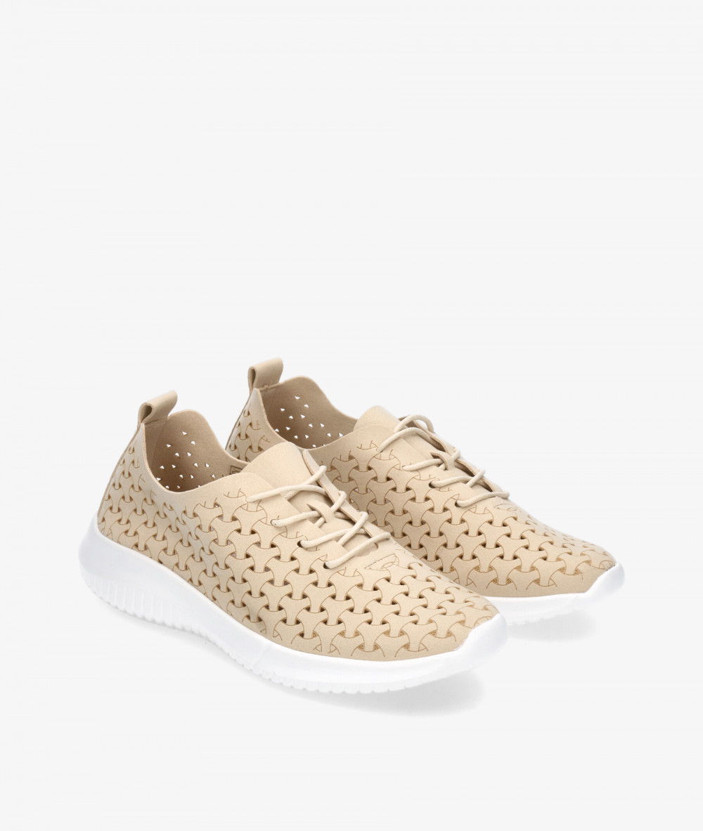 Deportivos EOLIGEROS  LIBERTE en beige Deportivos EOLIGEROS  LIBERTE en beige