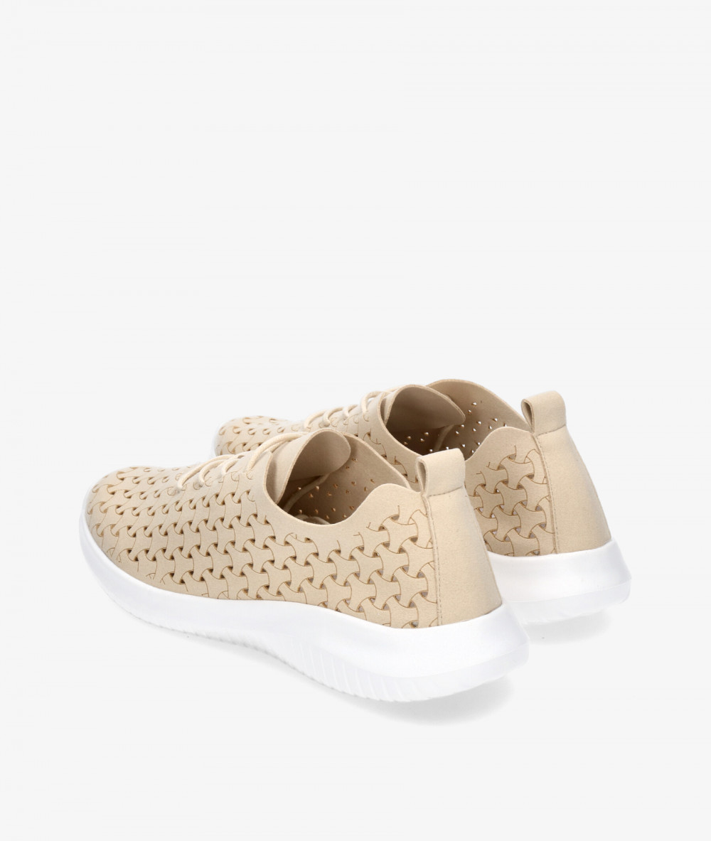 Deportivos EOLIGEROS  LIBERTE en beige Deportivos EOLIGEROS  LIBERTE en beige