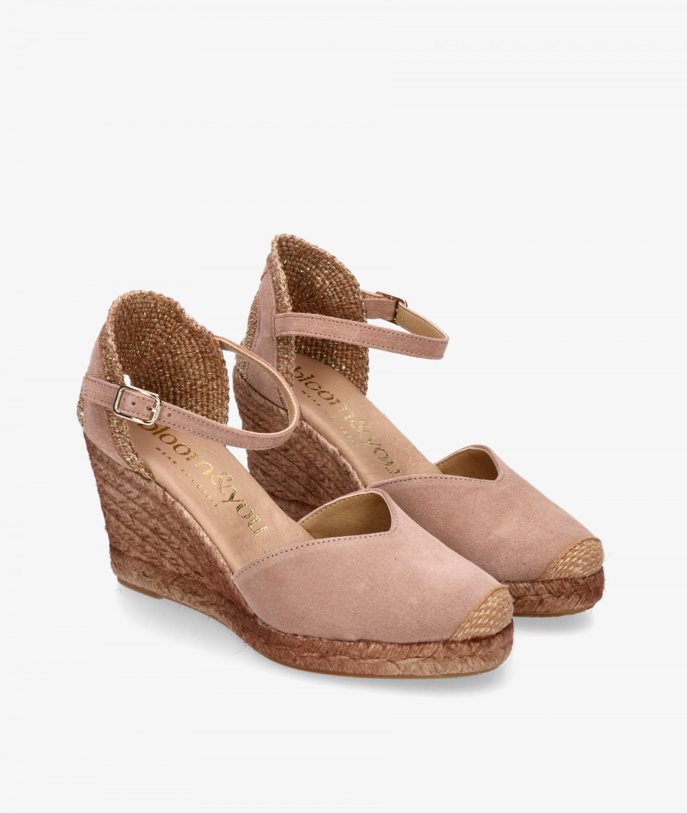 bloom&you Espadrilles  YUCCA in nude split suede bloom&you Espadrilles  YUCCA in nude split suede
