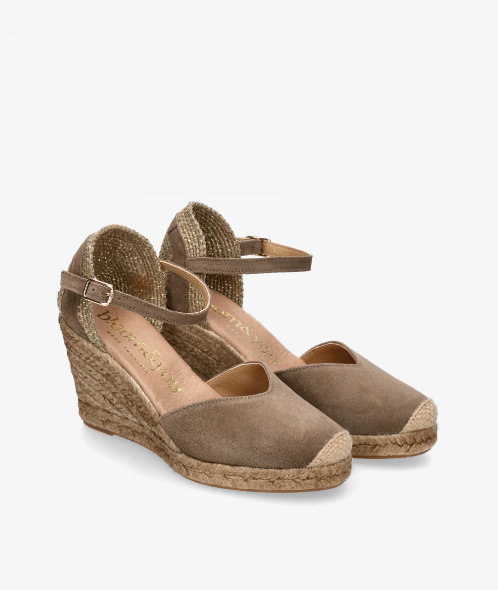 Alpargatas bloom&you  YUCCA en serraje taupe Alpargatas bloom&you  YUCCA en serraje taupe