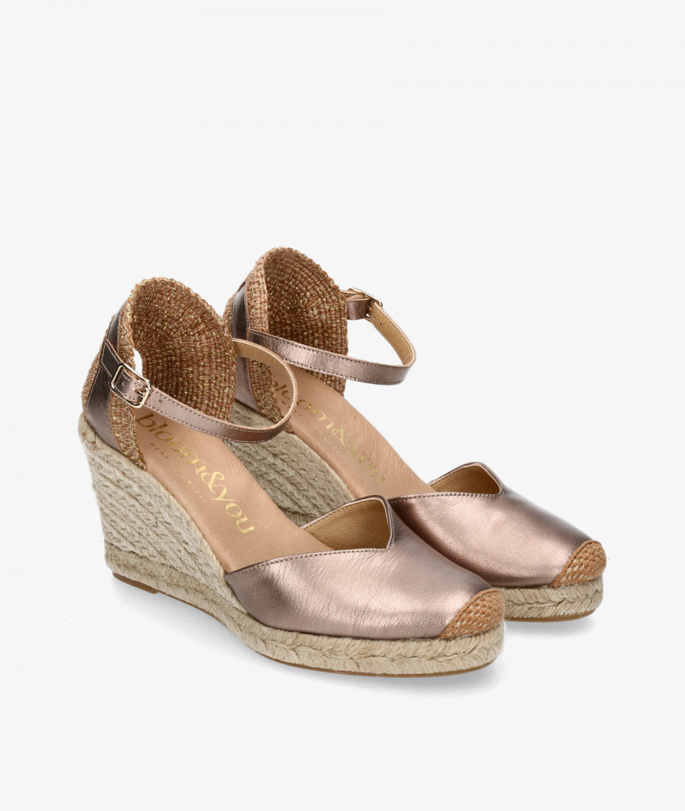 Alpargatas bloom&you  YUCCA en taupe metalizado Alpargatas bloom&you  YUCCA en taupe metalizado