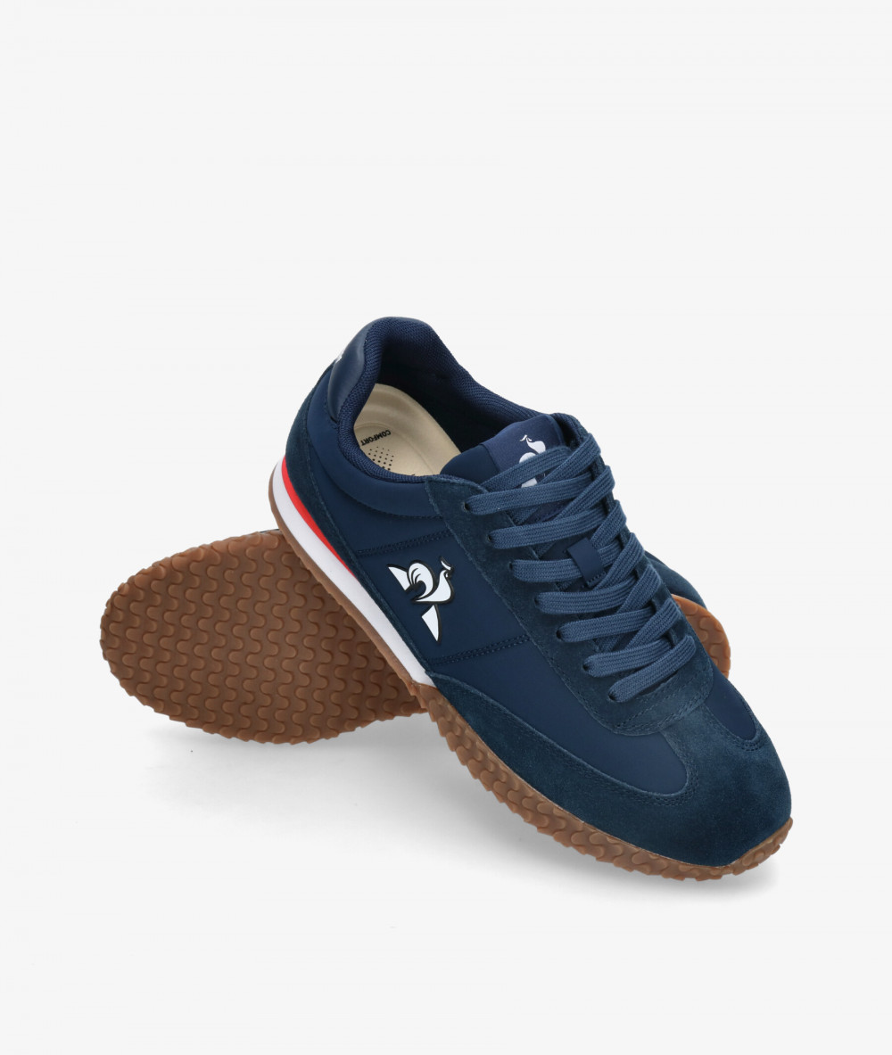 Deportivos Le Coq Sportif  VELOCE 1 en azul marino Deportivos Le Coq Sportif  VELOCE 1 en azul marino